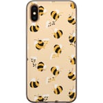 Apple iPhone XS Max Gennemsigtigt Telefoncover Humlor