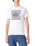 Vans Men's Original Boxed-B T-Shirt, White, S