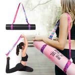 Sports Stretch Elastic Yoga Belt Shoulder Strap Fitness Strap Yoga Mat Strap