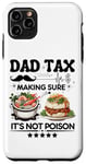 Coque pour iPhone 11 Pro Max Humour Citation Fête des Pères Cuisine Asiatique Fluffy Bao Buns Hot Pot