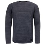 Under Armour Mens Sportstyle Sweatshirt Knit Jumper Grey 1306452 019 Nylon - Size Small