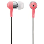 Hama Trådade Hörlurar Shiny In-Ear Silver Rosa