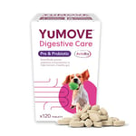 YuMOVE Digestive Care for All Dogs | Previously YuDIGEST | Probiotics for Dogs with Sensitive Digestion, All Ages and Breeds | 120 Tablets