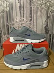 Nike Air Max 90 Cool Grey Deep Royal Blue Men’s UK 11 EUR 46 US 12 FN8005-001