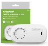 FireAngel Carbon Monoxide Alarm Co2 Detector FA3313 Inc Replaceable Batteries