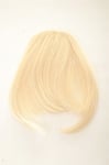 Clip-In Pony Hair Insert Long Strands on the Side Platinum Blonde YZF-W1030-613