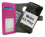 Skimblocker Magnet Fodral Motorola Moto E5 Play (Hotpink)