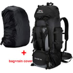 90L Waterproof Hiking Camping Backpack Trekking Bag Rucksack Large Capacity Trav