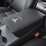 Cover för Tesla Model 3 Model Y PU Läder Center Console Protector Pad Bil Vattentät Armstöd Box Matt för Model 3 2017-2022 Modell