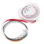 150cm/60" Heart Shape Tape BMI Calculator Measurement Tool