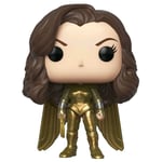 Wonder Woman 1984 Gold No Helmet US Exclusive Funko Pop! Vinyl Figure 3.75" Tall