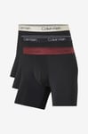 Calvin Klein - Boxerkalsong Boxer Brief 3-pack - Svart