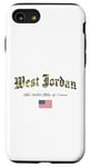 Coque pour iPhone SE (2020) / 7 / 8 West Jordan Gothic Design Camouflage Version