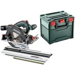 Outillage - Scie circulaire sans fil 18V 165 mm, rail de guidage, sans batterie ni chargeur 691195000 - Metabo