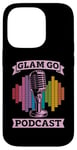 iPhone 14 Pro Glam Go Podcast Producer Podcast Host Microphone Podcasting Case