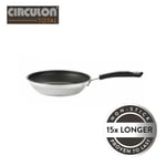 Circulon Total Non-Stick Stainless Steel Non-stick Induction Frying Pan, 30cm