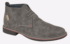 Goor Belize Desert Boots Mens - Grey - Size UK 7