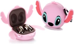 Coque Pour Samsung Galaxy Buds2 Pro (2022), Galaxy Buds 2 (2021), Galaxy Buds Pro (2021), Galaxy Buds Live (2020), Housse En Silicone Avec Porte-Clés Pour Écouteurs Galaxy Buds (An[QUE074541]