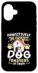 Coque pour iPhone 16 Pawsitively Les dresseurs de chien les plus drôles de la ville