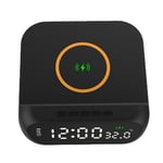 Wireless Charging Alarm Clock 3-In-1 Wireless Charger Fast 15W Charging4793