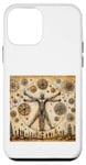 Coque pour iPhone 12 mini Da Vinci Man Vitruvien