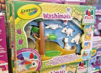 Crayola Washimals Dinosaur Waterfall Creative Playset Marker Pens & Inks New 