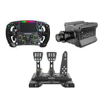 Moza R12 + CRP Pedals + FSR Wheel Bundle