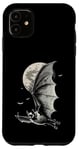 Coque pour iPhone 11 Motif chauve-souris