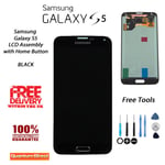 NEW Samsung Galaxy S5 (SM-G900F) LCD & Digitiser Assembly with Home Button BLACK