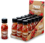 Zinger extra hot ginger shot Pack of 15 x 70ml. Organic plant based shot with of