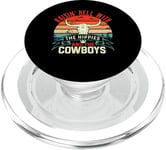 Raisin' Hell With The Hippies And Cowboys Shirt Western PopSockets PopGrip for MagSafe