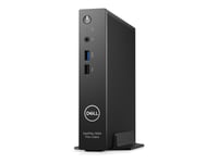 Dell Optiplex 3000 Thin Client - Tunn Klient - Dts 1 X Pentium Silver N6005 / Upp Till 3.3 Ghz - Ram 8 Gb - Ssd 256 Gb - Nvme, Class 35 - Uhd Graphics - Ieee 802.11Ax (Wi-Fi 6E), Bluetooth, Gigabit Ethernet - Win 10 Iot Enterprise 2021 Ltsc - Skärm: