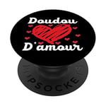 Doudou D'Amour Mignon Saint Valentin Amour Couple Cadeau PopSockets PopGrip Interchangeable