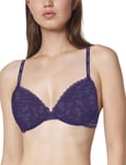 Calvin Klein CK One Plunge Bra 000QF6677E Lace Push Up Bras Womens Lingerie