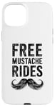 Coque pour iPhone 15 Plus Free Moustache Rides Moustache Face Sitting