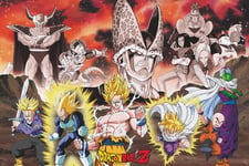 empireposter Poster de manga Dragon Ball Group Cell Arc - Dimensions : 91,5 x 61 cm