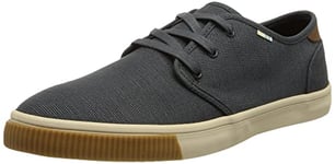 TOMS MEN CARLO Dark Slate Heritage Canvas UK7