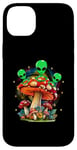 Coque pour iPhone 14 Plus Funny Magic Mushroom Alien Trippy Shroom LSDweed Acid Trip