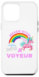 iPhone 12 Pro Max Fun Graphic-Never Stop Being A Voyeur Case