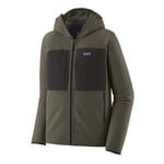 Patagonia R2 TechFace Hoody - Veste softshell homme Pine Needle Green S