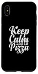 iPhone XS Max Keep Calm and eat Pizza Italian Case