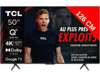 TV LED 4K 126 cm 50T7B - QLED Pro - Google TV