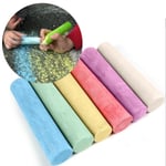 12 X Kids Jumbo Coloured Pavement Chalk Childrens Outdoor School Playground Game