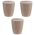 Lot De 3 Pots Pour Orchidées Avec Réserve D'eau - Orchidea Sable 2 Litres