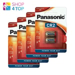 8 Panasonic Photo Lithium CR2 Batteries DLCR2 KCR2 CR17355 2BL Exp 2033 New