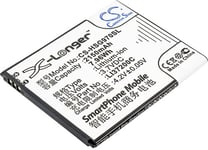 Kompatibelt med Hisense U966, 3.7V, 2150 mAh