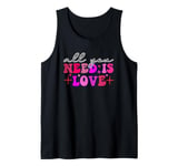 All You Need Is Love Retro Aesthetic Tank Top