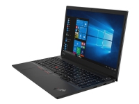 Lenovo ThinkPad E15 20RD - Core i5 10210U / 1.6 GHz Win 10 Pro 64-bitars 8 GB RAM 256 SSD NVMe + 1 TB HDD 15.6 IPS 1920 x 1080 (Full HD) Radeon RX 640 UHD Graphics Bluetooth, Wi-Fi svart kbd: Internationell engelska