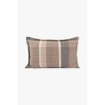 Putetrekk i ull med ruter - Beige - 40x60 cm