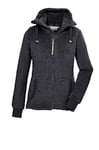 G.I.G.A. DX Femme Veste polaire Sherpa 2 faces GW 8 WMN KNTFLC JCKT, dark navy, 38, 39824-000